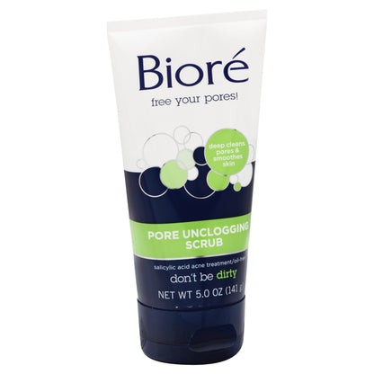 Biore Pore Unclogging Scrub 5 oz
