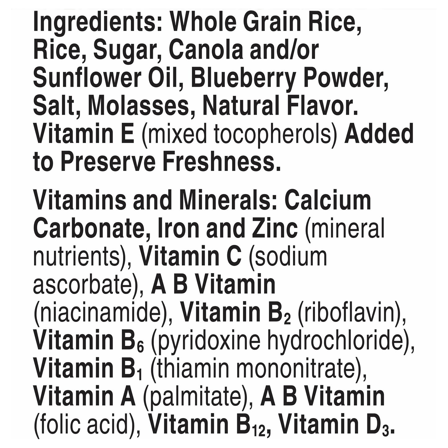 Chex Gluten Free Blueberry Cereal 12 oz