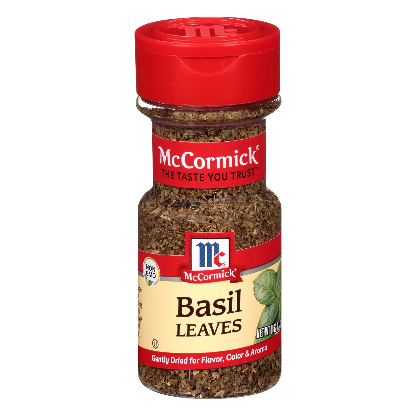 McCormick® Basil Leaves 0.62 oz. Shaker