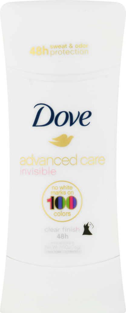 Dove Advanced Care Clear Finish Anti-Perspirant 2.6 oz