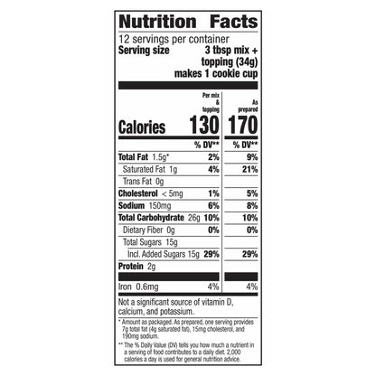 Betty Crocker Salted Caramel Pretzel Cookie Cups, 14.4 oz