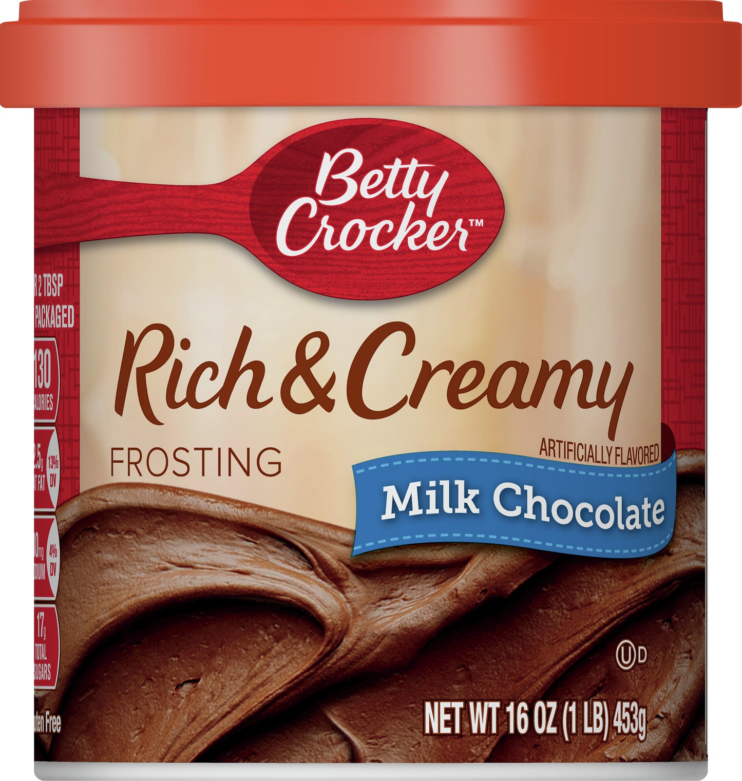 Betty Crocker Rich & Creamy Milk Chocolate Frosting 16 oz