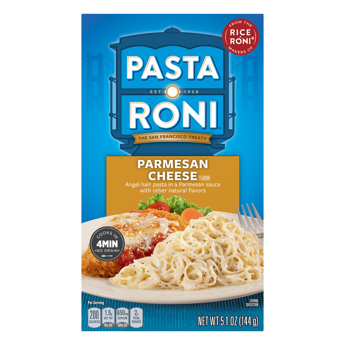 Pasta Roni Parmesan Cheese Flavor Pasta 5.1 oz