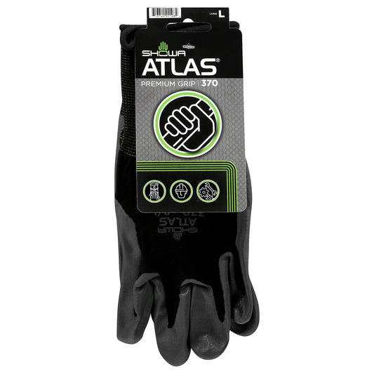 Showa Atlas Large Premium Grip 370 Gloves 1 ea