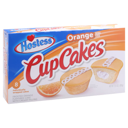 Hostess CupCakes 8 Pack Orange Cakes 8 ea
