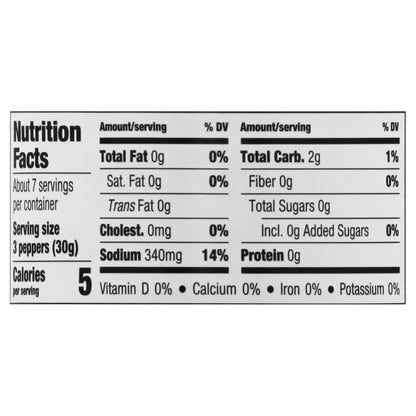 Mezzetta Medium Heat Garlic & Dill Pepperoncini 16 oz