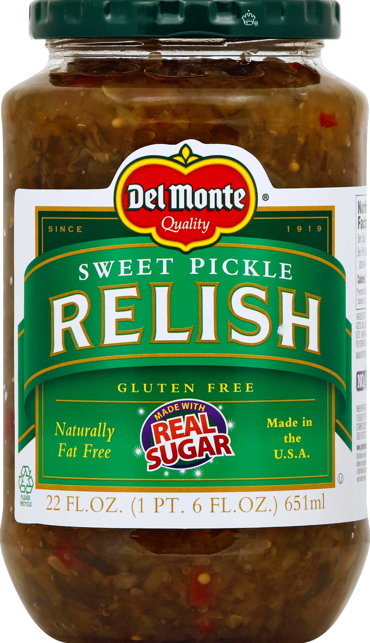 Del Monte Relish 22 oz