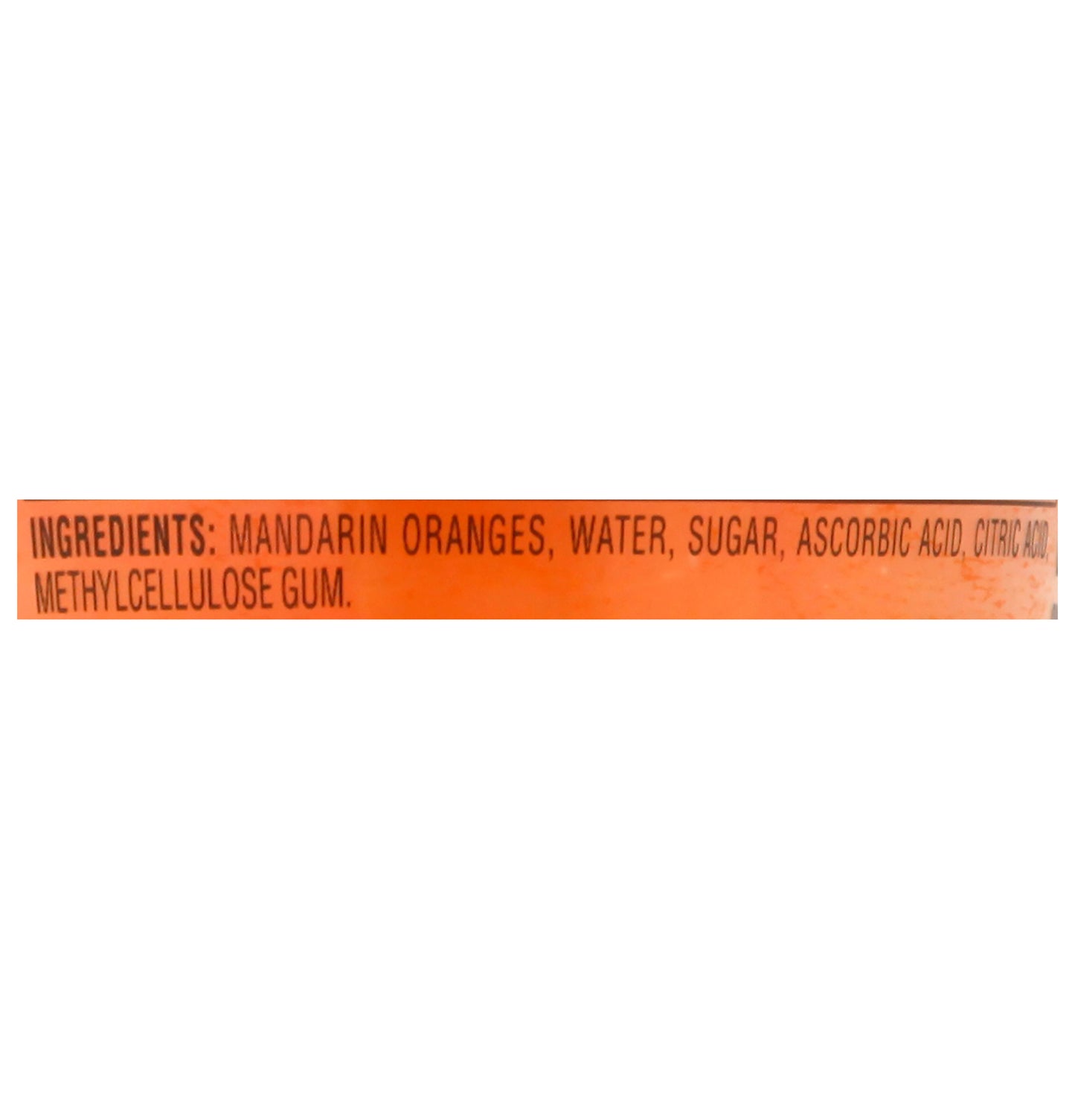 Del Monte In Extra Light Syrup Mandarin Oranges 7 oz