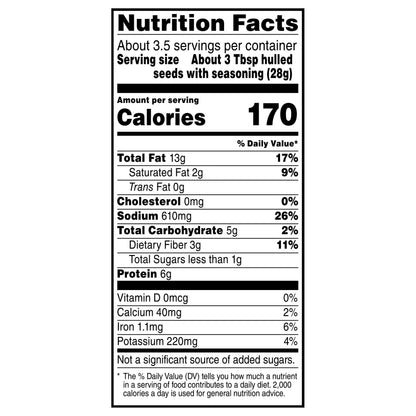 Spitz Big Bag Cracked Pepper Flavored Sunflower Seeds 6 oz