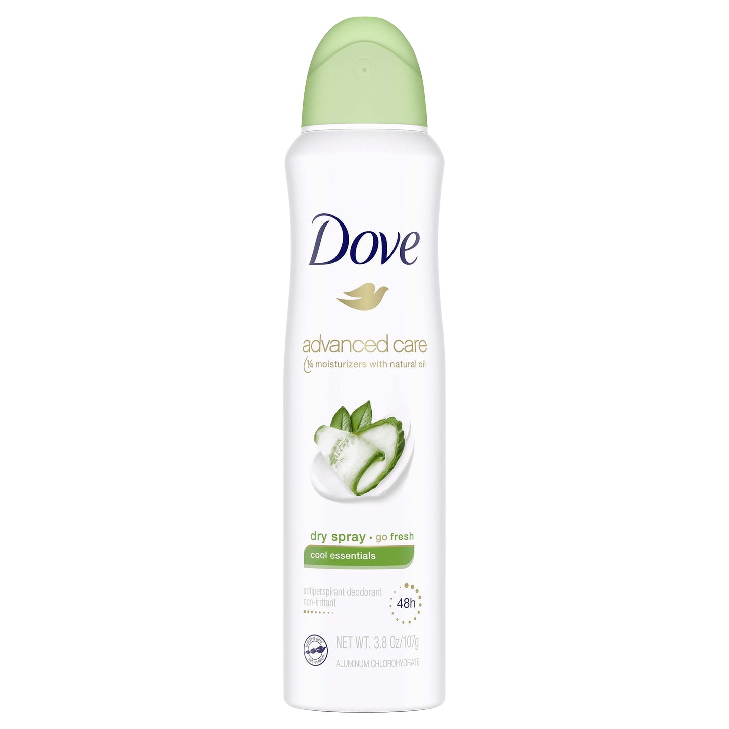 Dove Advanced Care Dry Spray Cool Essentials Antiperspirant Deodorant 3.8 oz