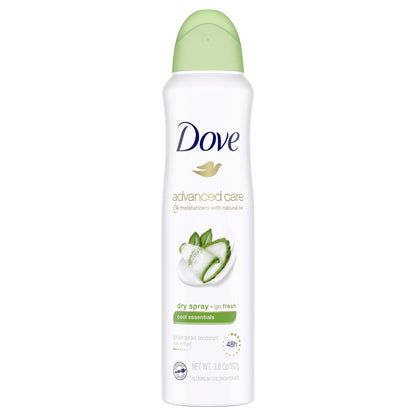 Dove Advanced Care Dry Spray Cool Essentials Antiperspirant Deodorant 3.8 oz