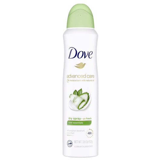 Dove Advanced Care Dry Spray Cool Essentials Antiperspirant Deodorant 3.8 oz