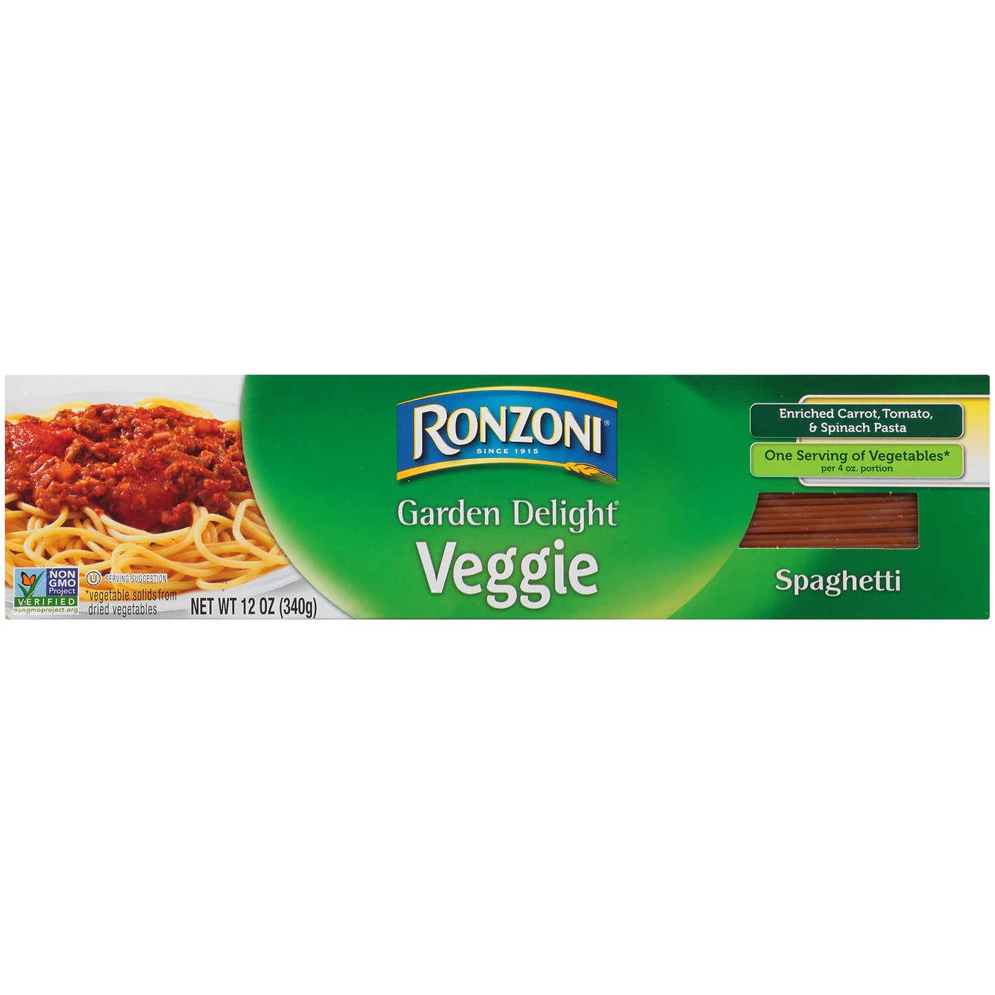 Ronzoni® Garden Delight® Veggie Spaghetti 12 oz. Box