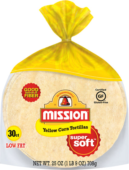 Mission Yellow Corn Tortillas, 30 Count