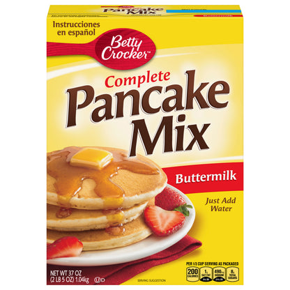 Betty Crocker Complete Buttermilk Pancake Mix, 37 oz