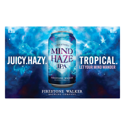 Firestone Walker 6 Pack IPA Mind Haze Beer 6 ea