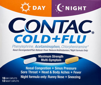 Contac Cold + Flu 28 ea