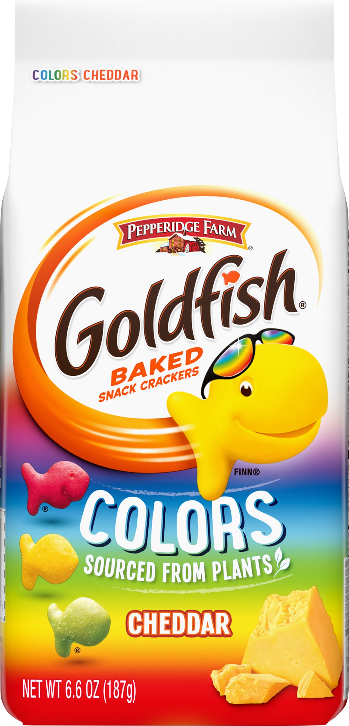 Goldfish Colors Cheddar Baked Snack Crackers 6.6 oz
