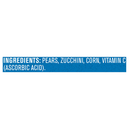 Gerber Natural for Baby 2 Pack Pear Zucchini Corn 2 - 4 oz Packs