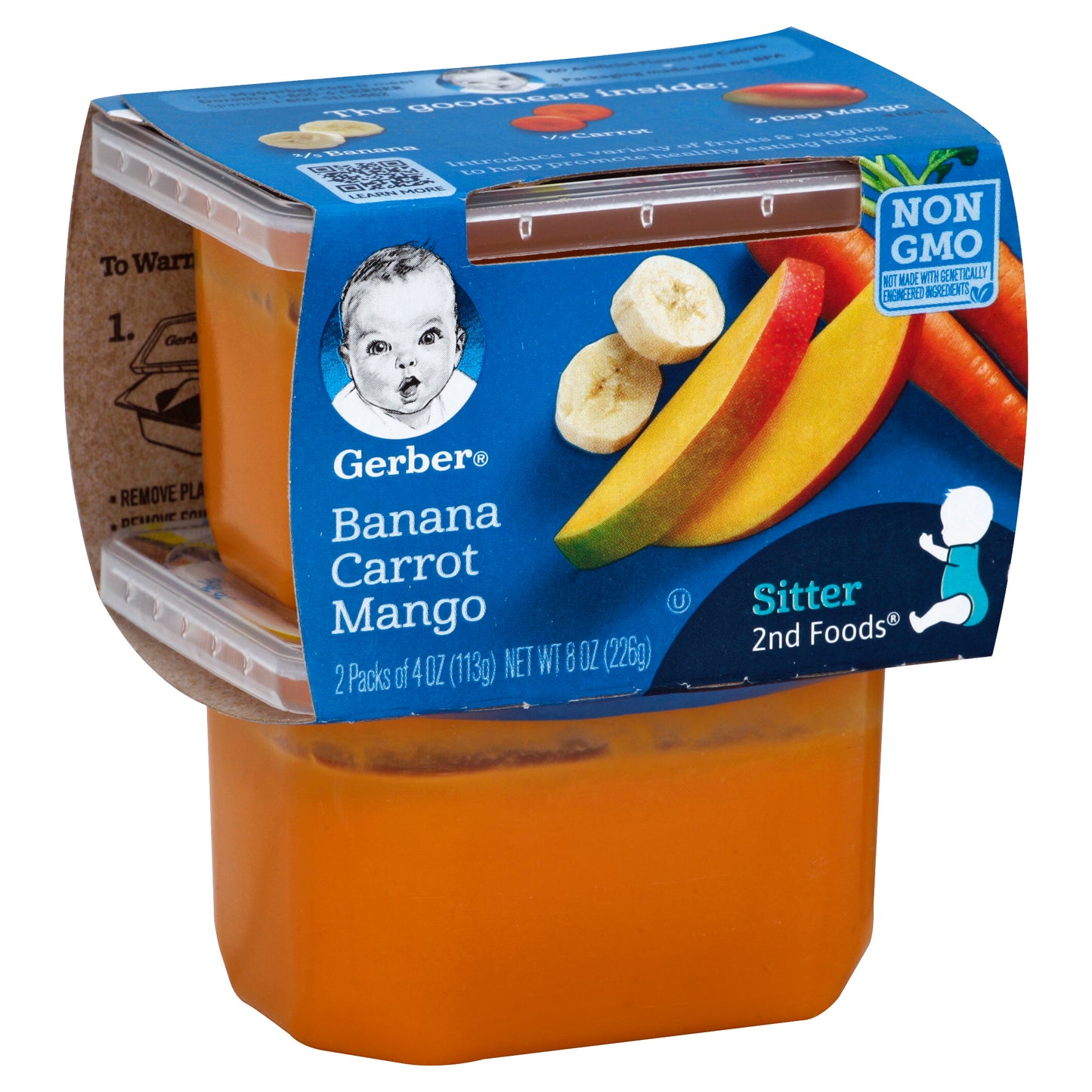 Gerber Banana Carrot Mango 2 ea
