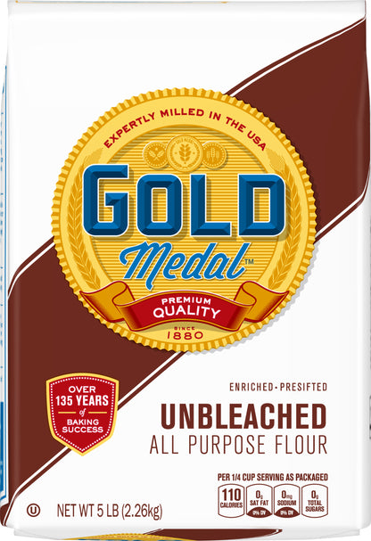 Gold Medal Unbleached All Purpose Flour 5 lb