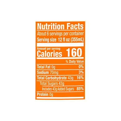 Crush Orange Soda 2 lt