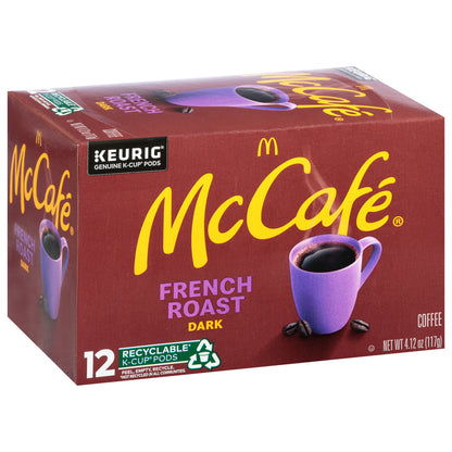McCafe K-Cup Pods Dark French Roast Coffee 12 ea
