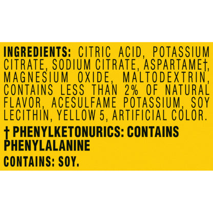 Crystal Light Lemonade Drink Mix 6 ct Packets