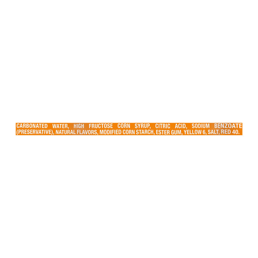 Crush Orange Soda, 20 fl oz bottle
