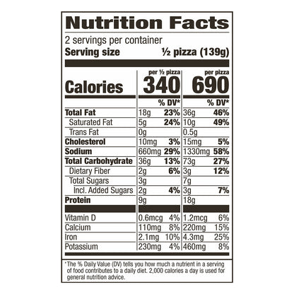 Totino's Party Pizza, Classic Pepperoni, 9.8 oz (frozen)