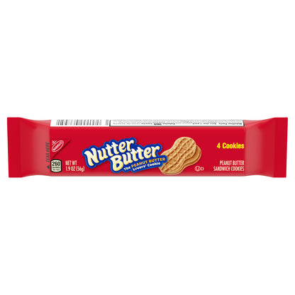 Nabisco Nutter Butter Peanut Butter Sandwich Cookies 4 ct Pack