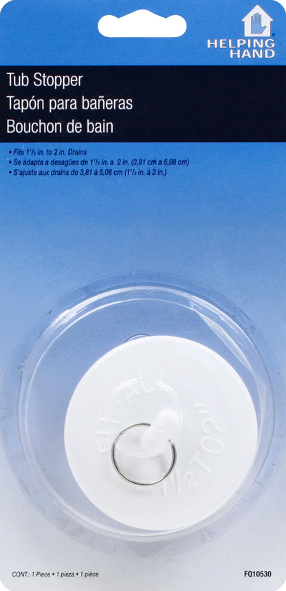 Helping Hand Tub Stopper 1 ea