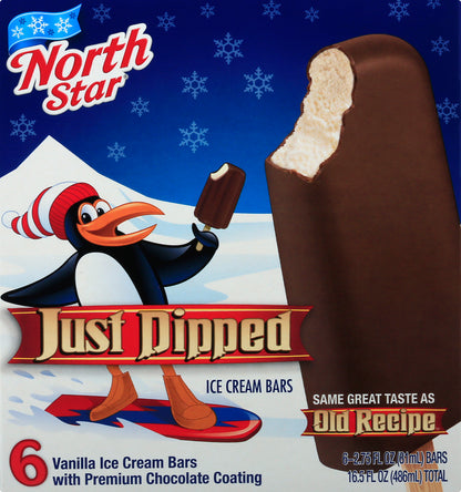 North Star Ice Cream Bars 6 ea
