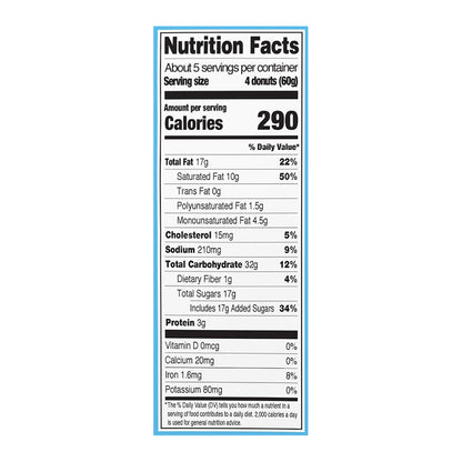 Snack Cakes, Little Debbie Family Pack Frosted Mini Donuts (bagged)