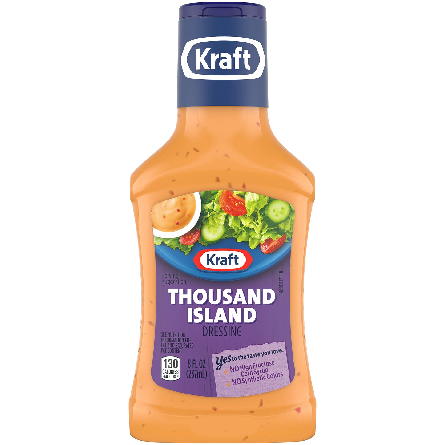 Kraft Thousand Island Dressing, 8 fl oz Bottle
