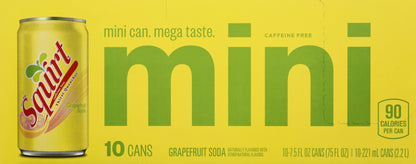 Squirt Mini Grapefruit Soda 10 ea