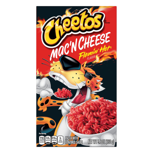 Cheetos Flamin' Hot Flavor Mac'N Cheese 5.6 oz