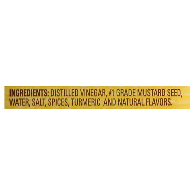Frenchs Brown Spicy Mustard 12 oz
