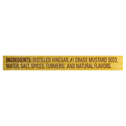 Frenchs Brown Spicy Mustard 12 oz