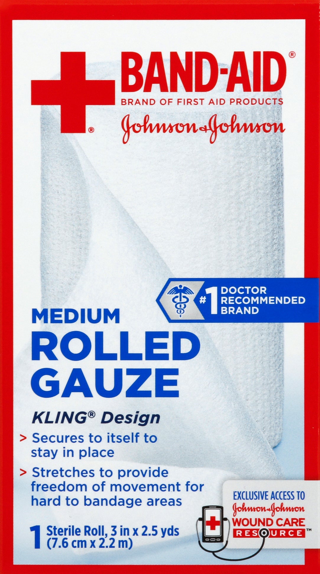 Band-Aid Gauze 1 ea