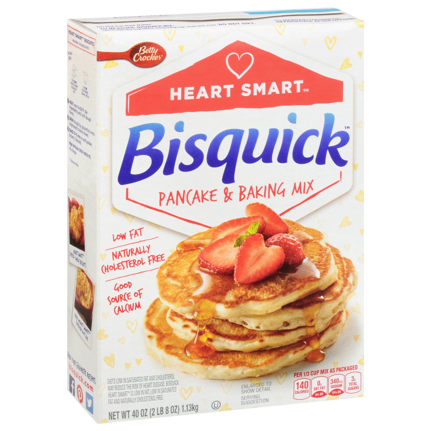 Bisquick Heart Smart Pancake & Baking Mix 40 oz