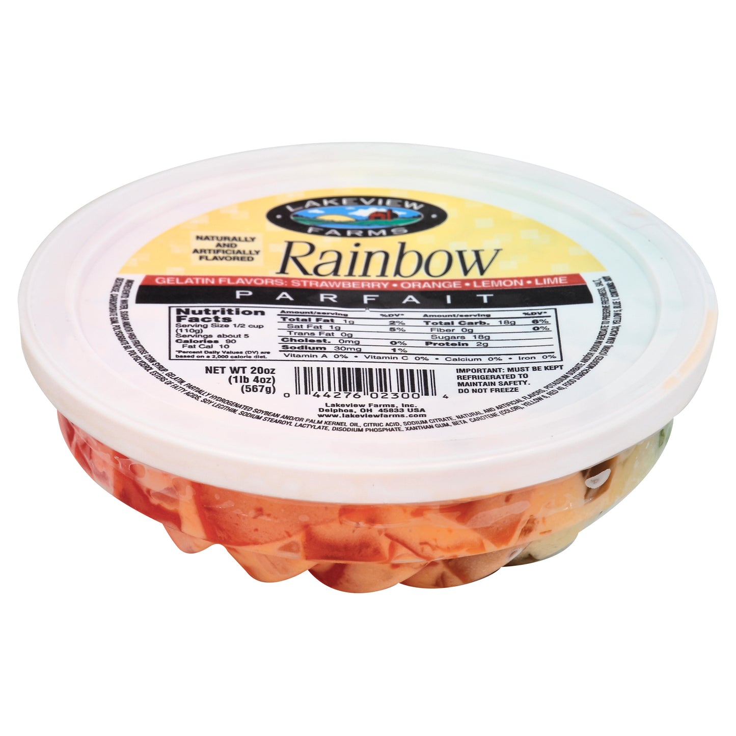 Lakeview Farms Parfait 20 oz
