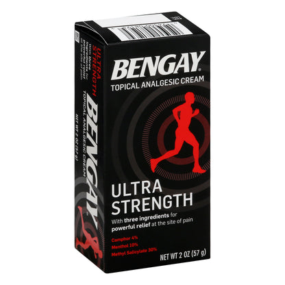 Bengay Ultra Strength Topical Analgesic Cream 2 oz