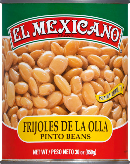 El Mexicano Pinto Beans 30 oz