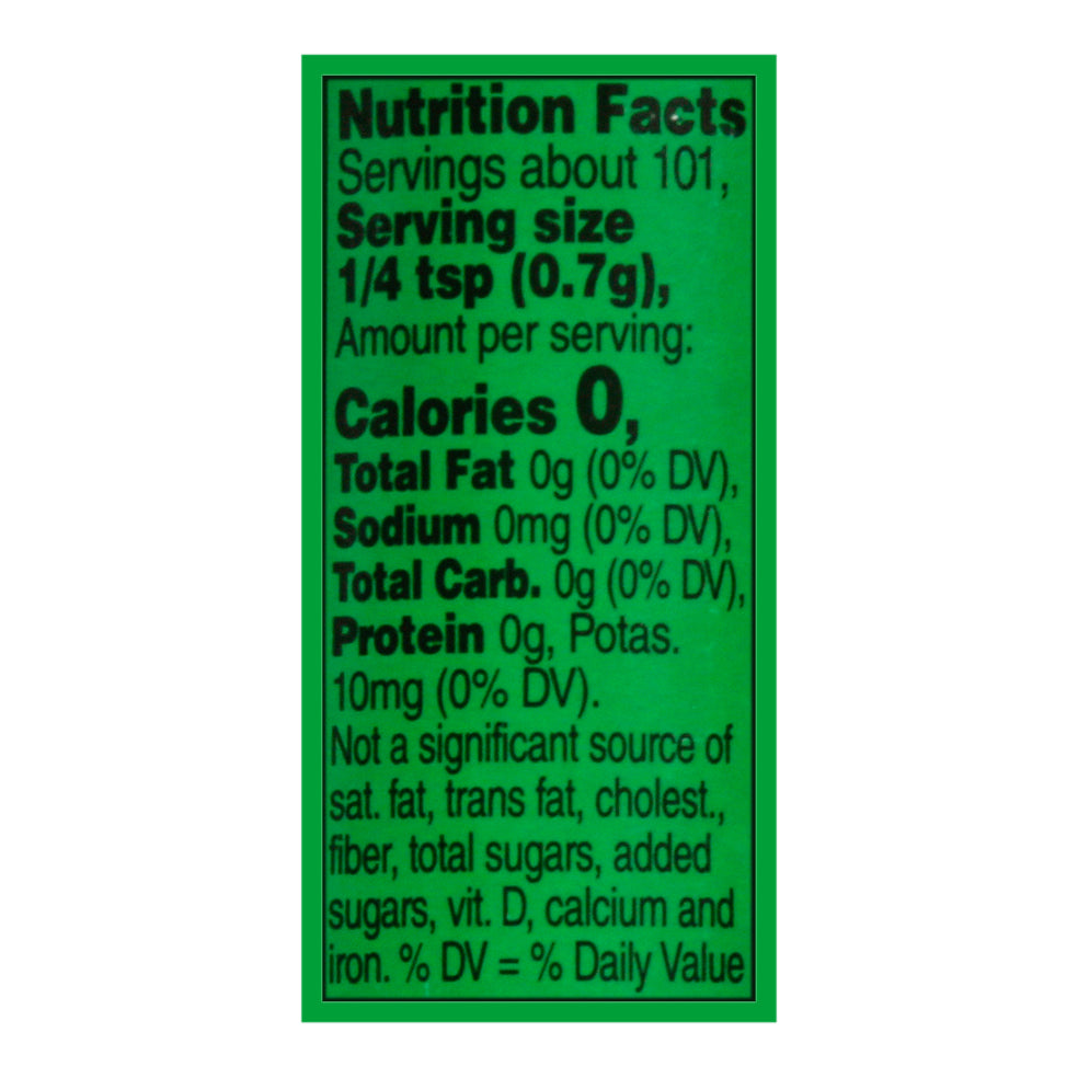 Dash Salt-Free Table Blend Seasoning Blend 2.5 oz