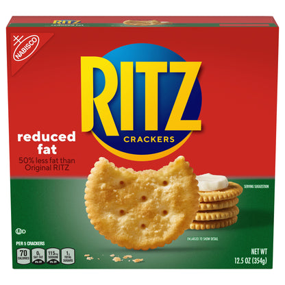 Nabisco Ritz Reduced Fat Crackers 12.5 oz. Box
