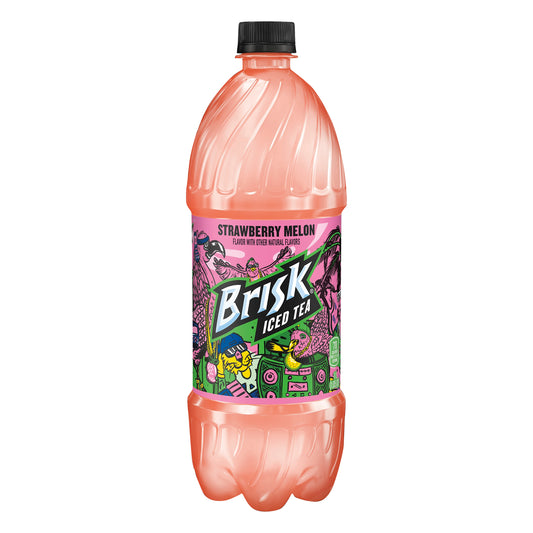 Brisk Strawberry Melon Iced Tea 1 lt