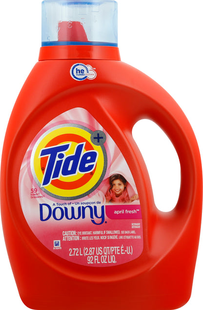 Tide Plus Downy April Fresh Detergent 2.72 lt