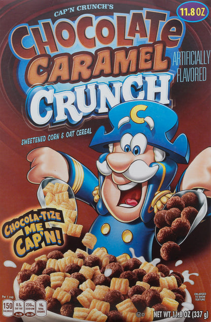 Cap'n Crunch's Chocolate Caramel Crunch Cereal 11.8 oz