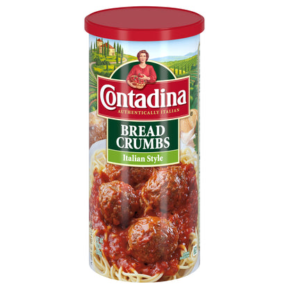 Contadina® Seasoned Italian Style Bread Crumbs 10 oz. Canister